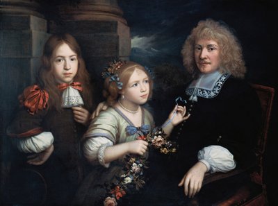 Un grupo familiar de Pierre Mignard