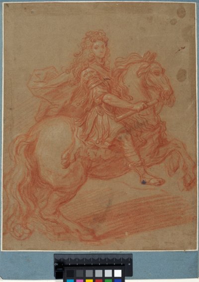 Ludwig XIV. zu Pferd de Pierre Mignard