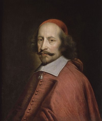 Retrato del Cardenal Mazarino de Pierre Mignard