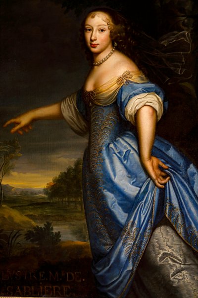 Retrato de Madame de la Sablière de Pierre Mignard