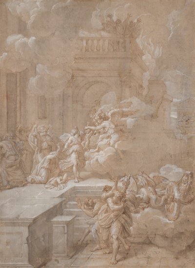 Medea matando a sus hijas de Pierre Monier