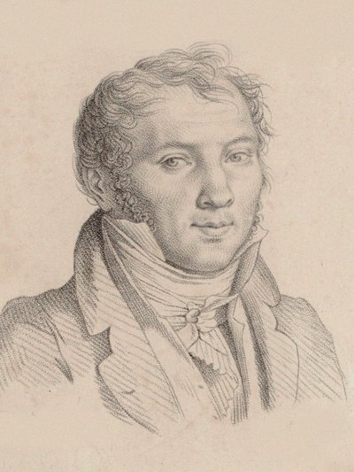 Retrato del violinista y compositor Louis-Luc Loiseau de Persuis 1769-1819, 1811 de Pierre Narcisse Guérin Baron