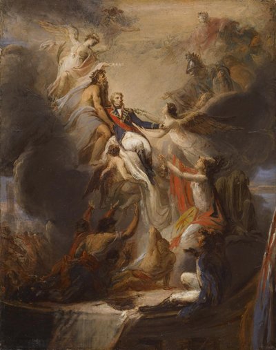 La apoteosis de Nelson, c.1818 de Pierre Nicolas Legrand