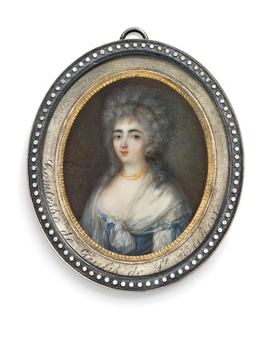 Stéphanie Félicité Ducrest de Saint-Aubin, Condesa de Genlis de Pierre Noel Violet