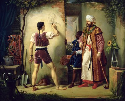 Fra Filippo Lippi (c.1406-69) 1819 de Pierre Nolasque Bergeret