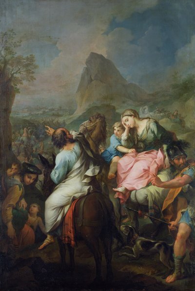 Cautiverio de los israelitas, 1733 de Pierre Parrocel