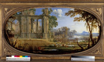Paisaje compuesto con ruinas antiguas de Pierre Patel