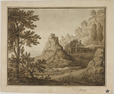 Pueblo costero de montaña de Pierre Patel I