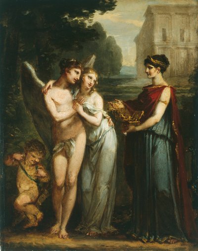 La inocencia prefiriendo el amor y las riquezas de Pierre Paul Prud