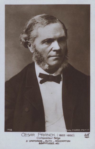 Cesar Franck, compositor y pianista belga de Pierre Petit