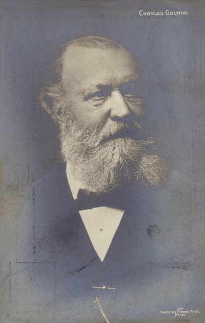 Charles Gounod, compositor francés (1818-1893) de Pierre Petit