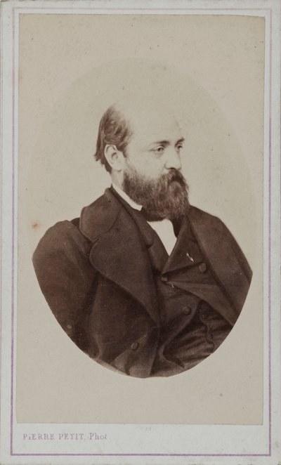 Retrato de Henri Murger de Pierre Petit