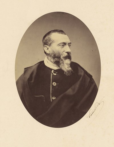[Retrato de Jean-Baptiste Alphonse Karr] de Pierre Petit