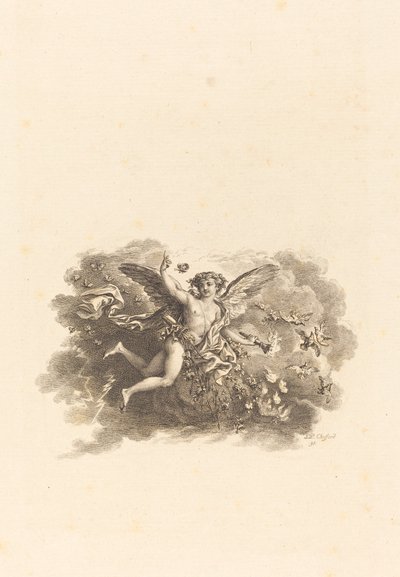 Fleuron para las Páginas de Título de Pierre Philippe Choffard