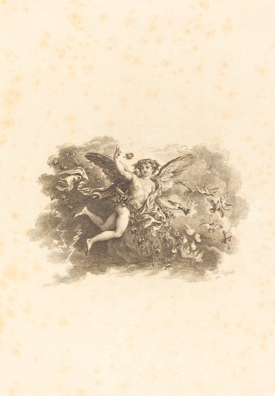 Fleuron para las Páginas de Título de Pierre Philippe Choffard