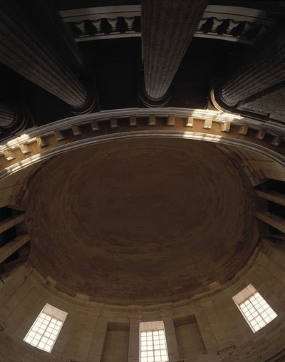Arquitectura barroca: Capilla de la Vieja Caridad (1679 - 1707), monasterio de Marsella, por el arquitecto Pierre Puget (1622 - 1694). Vista interna. Marsella, Bocas del Ródano (13) de Pierre Puget
