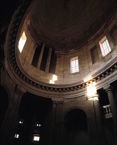 Arquitectura barroca: Capilla de la Vieja Caridad (1679 - 1707), monasterio de Marsella, por el arquitecto Pierre Puget. Vista interna. Marsella, Bocas del Ródano de Pierre Puget