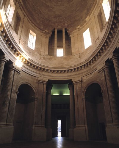 Arquitectura barroca: Capilla de la Vieja Caridad (1679 - 1707), monasterio de Marsella, por el arquitecto Pierre Puget (1622 - 1694). Vista interna. Marsella, Bocas del Ródano (13). de Pierre Puget