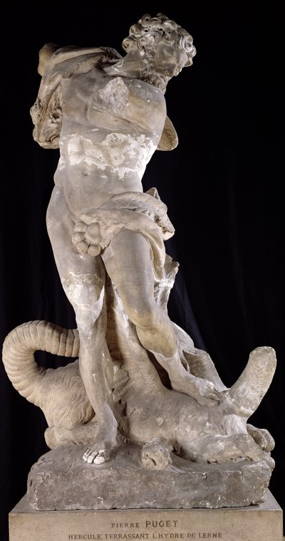Hércules Luchando contra la Hidra de Lerna de Pierre Puget