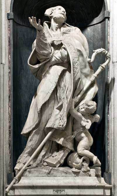 San Alejandro Sauli (Escultura) de Pierre Puget