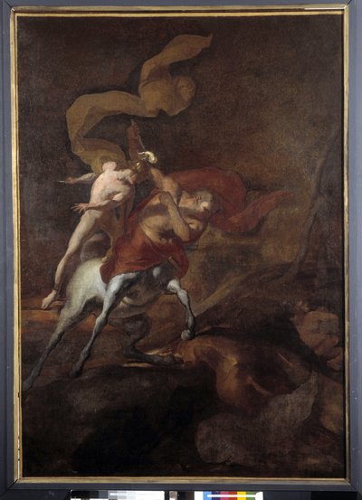 La educación de Aquiles por el Centauro Quirón de Pierre Puget
