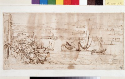 El puerto y el muelle de Toulon de Pierre Puget