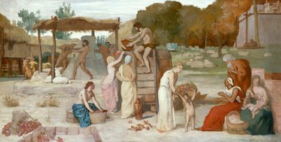 Sidra, c.1864 de Pierre Puvis de Chavannes