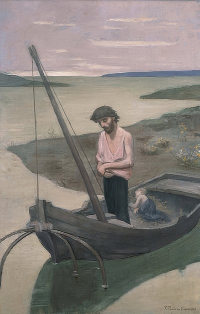 El pobre pescador de Pierre Puvis de Chavannes