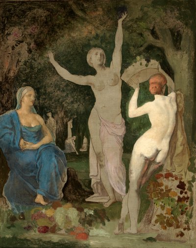 El Otoño, ca. 1864 de Pierre Puvis de Chavannes