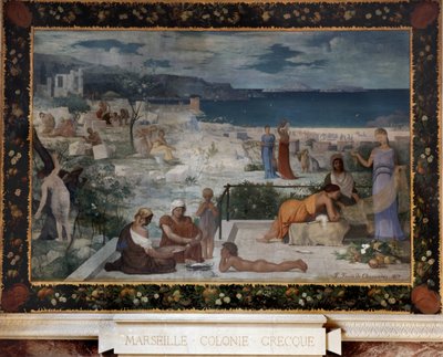 Marsella - Colonia griega de Pierre Puvis de Chavannes