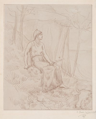Normandía de Pierre Puvis de Chavannes