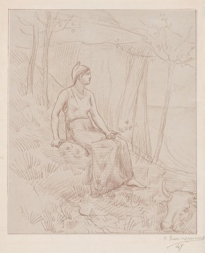Normandía de Pierre Puvis de Chavannes