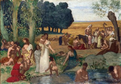 Verano. Pintura de Pierre Cecil Puvis de Chavannes de Pierre Puvis de Chavannes