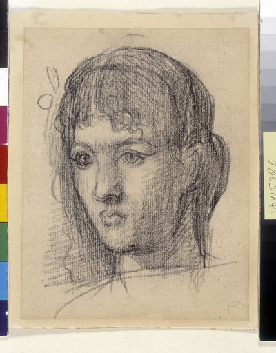La cabeza de Salomé de Pierre Puvis de Chavannes