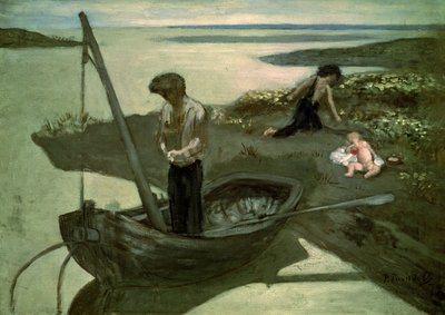 Boceto para El Pobre Pescador de Pierre Puvis de Chavannes