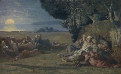 Sueño, ca. 1867-70 de Pierre Puvis de Chavannes