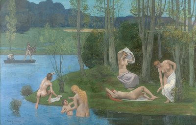 Verano. 1891 de Pierre Puvis de Chavannes
