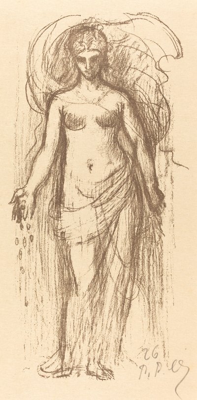 Estudio de una mujer (Abundancia) de Pierre Puvis de Chavannes