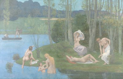 Verano de Pierre Puvis de Chavannes