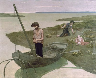 El pobre pescador de Pierre Puvis de Chavannes