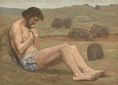 El Hijo Pródigo, probablemente c. 1879 de Pierre Puvis de Chavannes