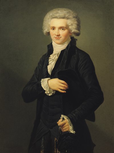 Maximilien de Robespierre (1758-94) 1791 de Pierre Roch Vigneron