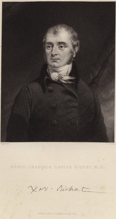 Retrato de Marie Francois Xavier Bichat de Pierre Roch Vigneron