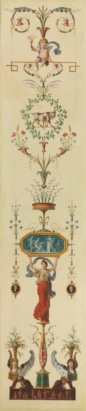 Panel decorativo, 1790s de Pierre Rousseau