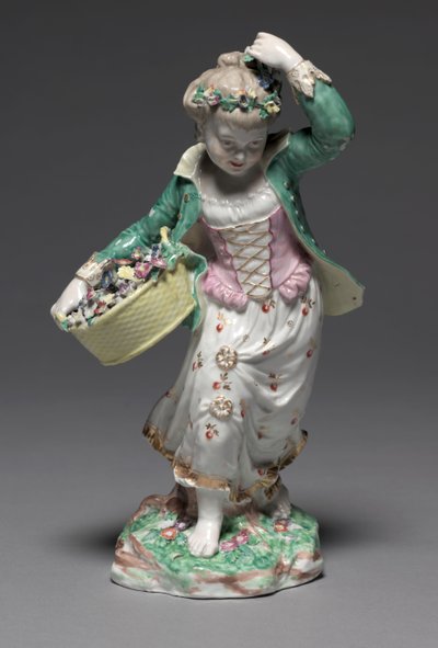 Otoño, fabricado por la Fábrica de Porcelana de Bristol, c.1775 de Pierre Stephan