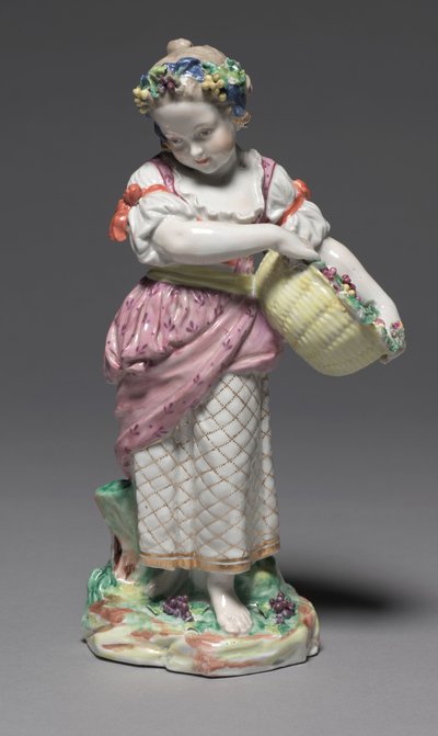 Primavera, manufacturada por la Fábrica de Porcelana de Bristol, c.1775 de Pierre Stephan