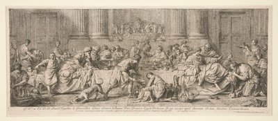 La Madeleine aux pieds de J?sus (El banquete en casa de Simón el fariseo) de Pierre Subleyras