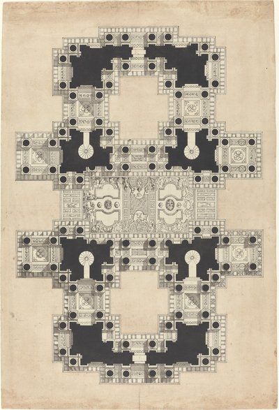 Plan para un Techo Decorado de Pierre Varin