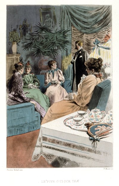 Ilustración para "La Femme a Paris" de Pierre Vidal