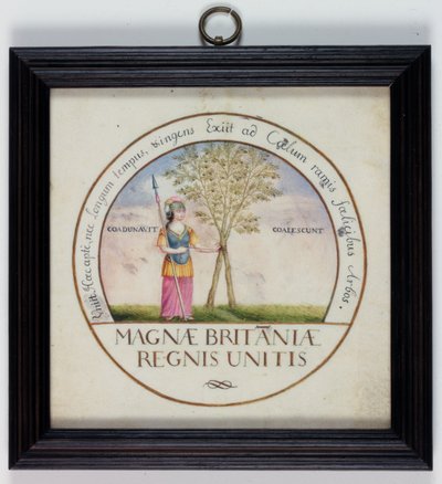 Emblema de la Unión de Inglaterra y Escocia de Pierre Violier